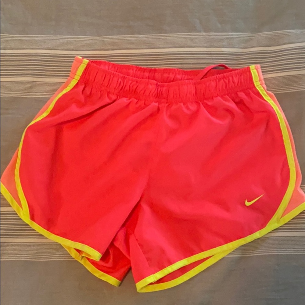 Girls NIKE Dry Fit Track Shorts - Medium